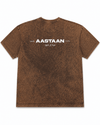 Brown Aastaanofficial Essentials Acid Wash T-shirt
